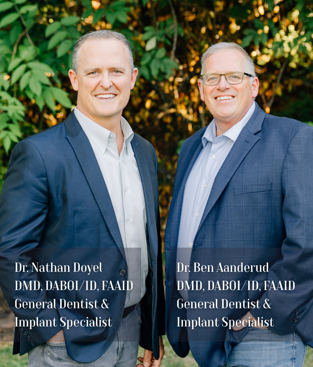 Image of Dr. Doyel and Dr. Aanderud